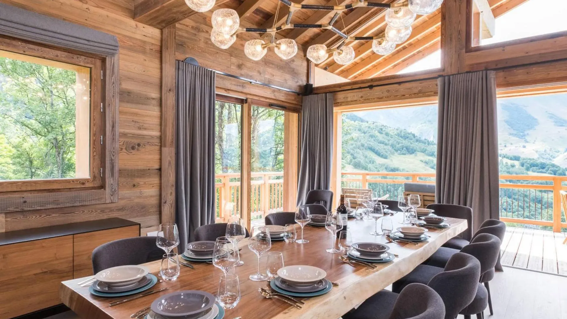 Chalet Luxe 15 Pers Avec Sauna Et Jacuzzi Aux 3 Vallees - Fr-1-570-32 생마르탱 드 벨빌 0*, 생마르탱 드 벨빌